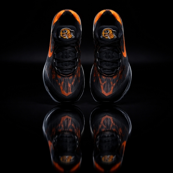 NIB Nike Air Zoom GT Cut 2 Black Phantom Orange Size 7.5 DJ6015-004 Zoom Strobel - Picture 3 of 16